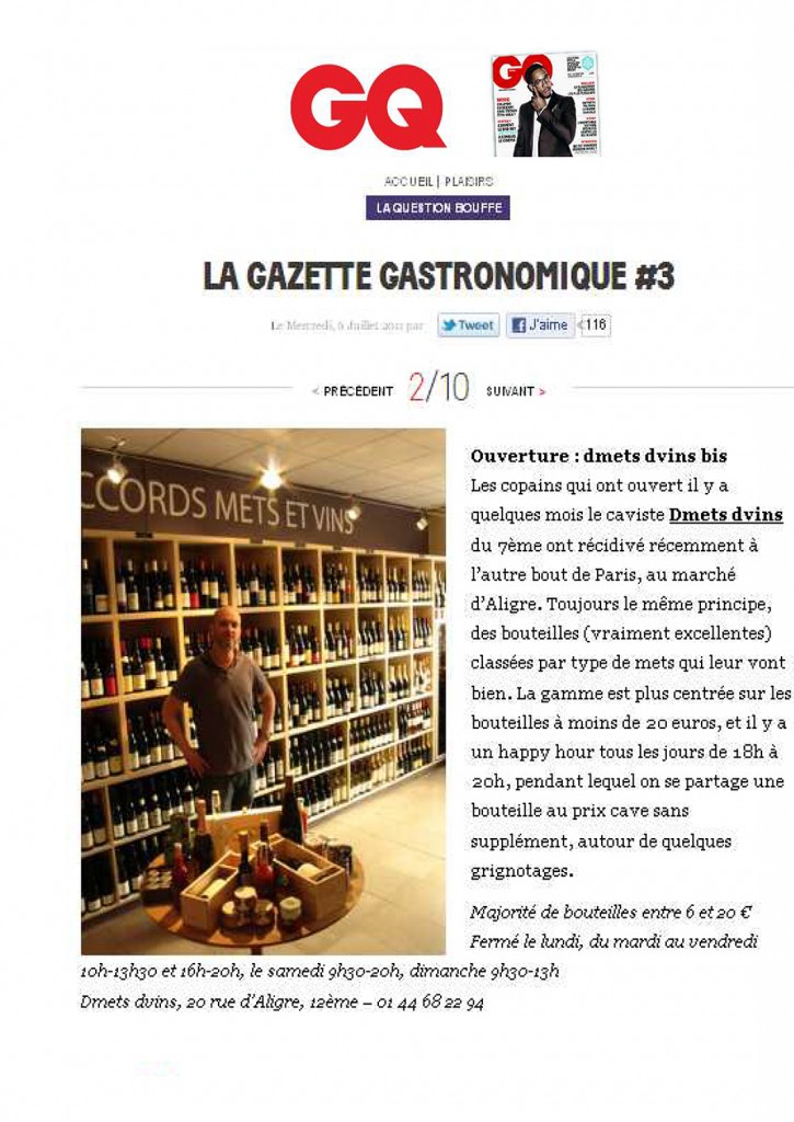 Revue de presse site