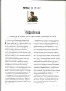 article vigneron P. Foreau